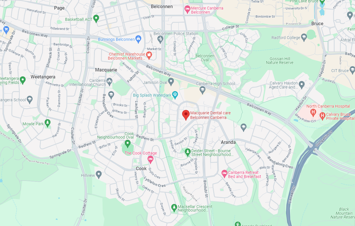Macquarie Dental Map Location Home